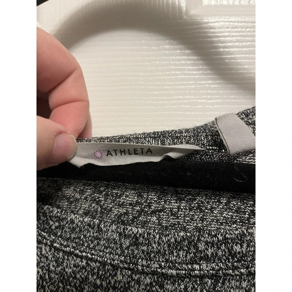 Women's Athleta grey heathered tunic length top size XS